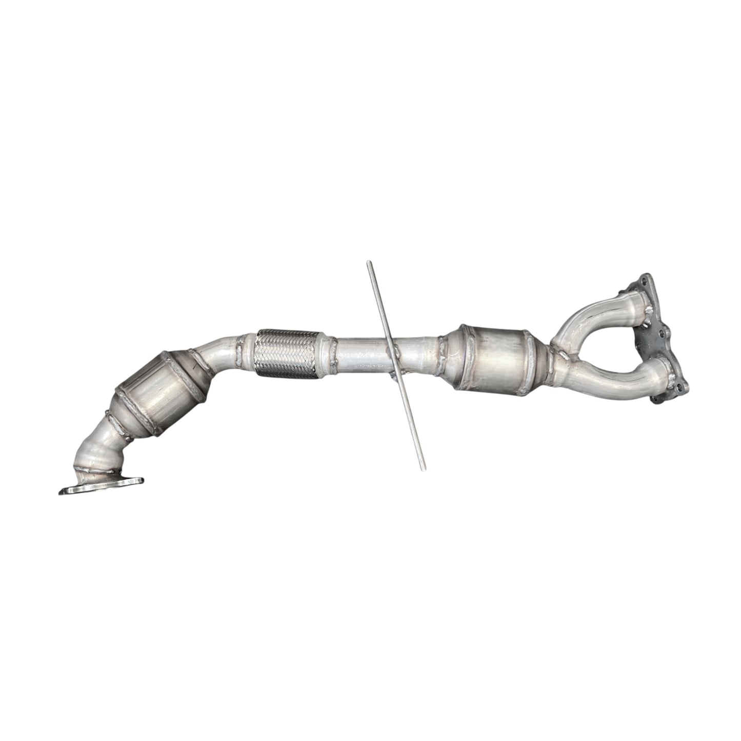 Volvo V60 3.0L Turbo (2015, 2016) Dual Catalytic Converter with Flex Pipe