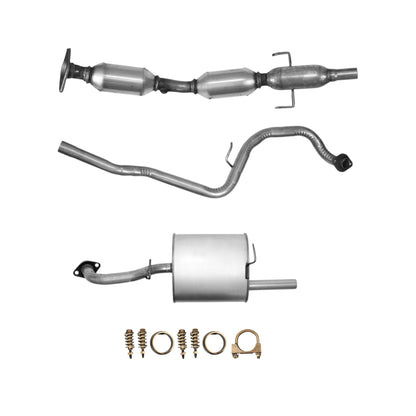 Toyota Yaris 1.5L (2012-2015) (Hatchback) Catalytic Converter with Resonator and Rear Muffler