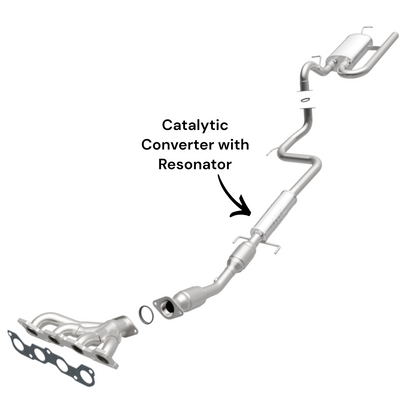Toyota Yaris 1.5L (2012-2017) Catalytic Converter with Resonator