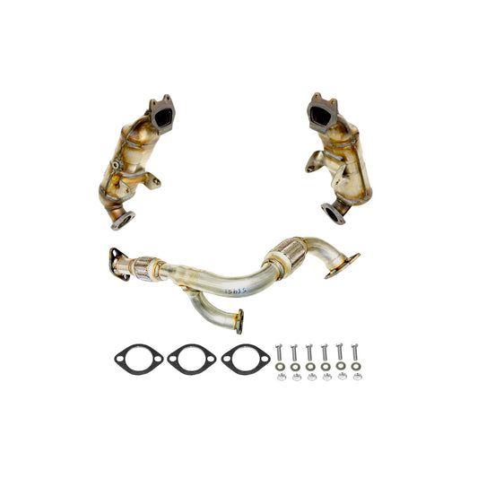 Convertisseur catalytique avec tuyau en Y flexible pour Ram Promaster-3500 3.6L 2014-2021