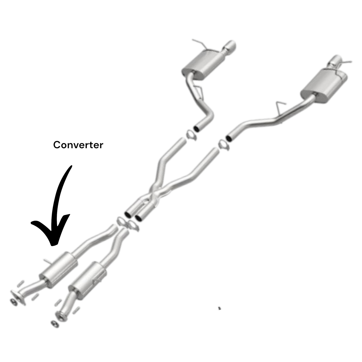 Convertisseurs catalytiques pour Dodge Durango 3.6L 2011-2012