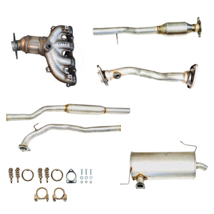 Mitsubishi Outlander 2.4L (2014-2018) (AWD) Manifold Converter, Front Pipe, Catalytic Converter, Resonator and Muffler