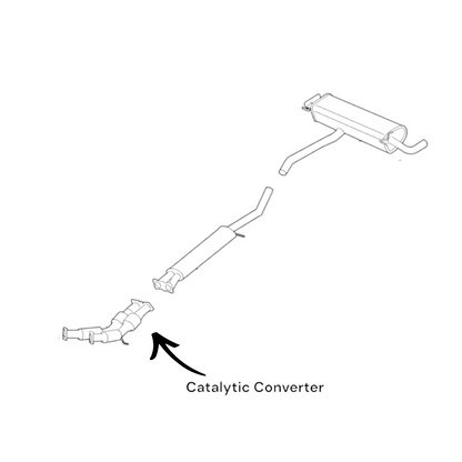 Land Rover LR2 3.2L (2008-2012) Flex Catalytic Converter