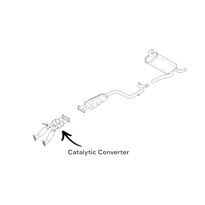 Volvo XC60 3.2L (2010-2014) Catalytic Converter