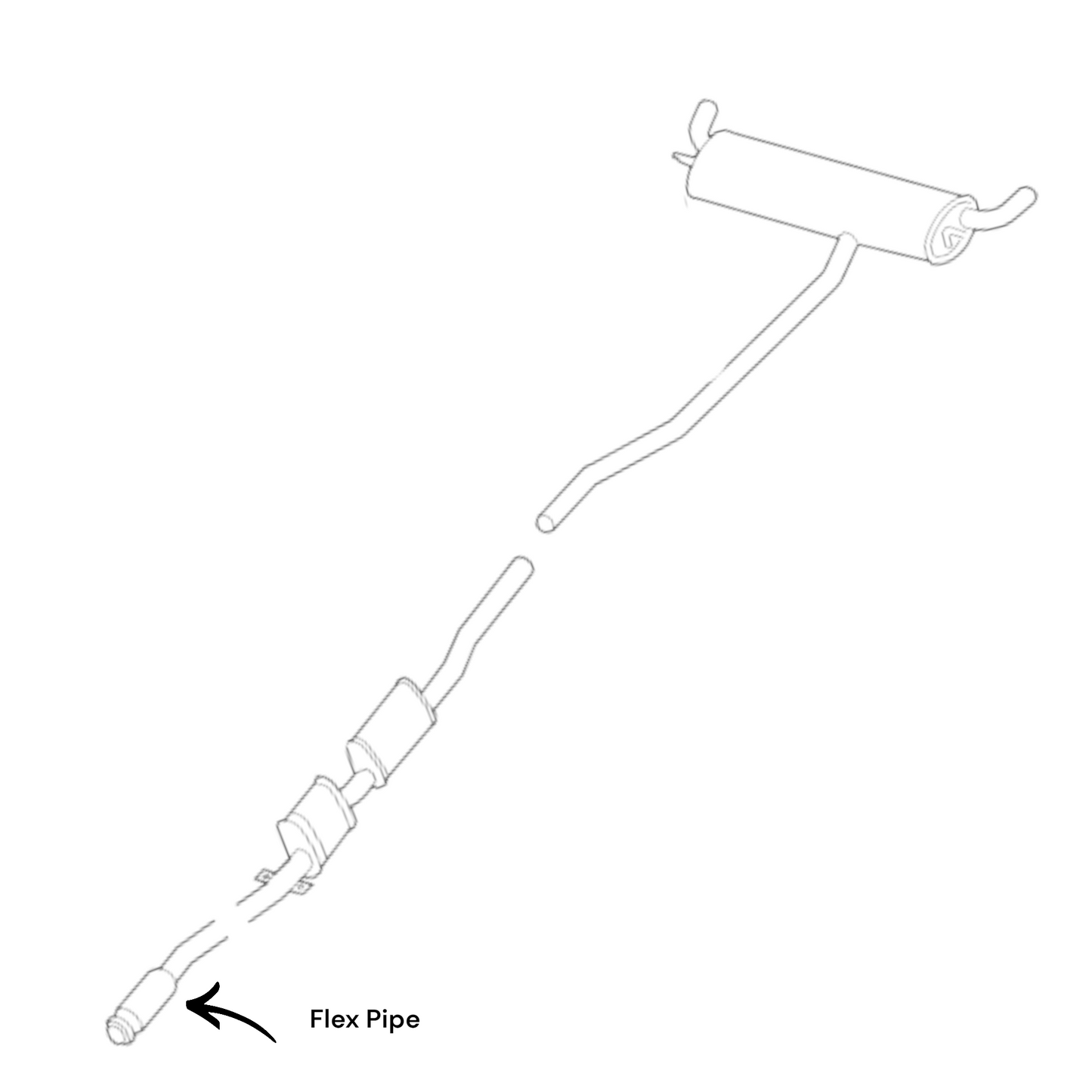 Tuyau flexible pour Mini Cooper Countryman 1.6L (2011-2016)