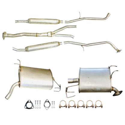 Honda Crosstour 3.5L (2012) (AWD) Y-Pipe, Resonators With Right Side Muffler and Left Muffler