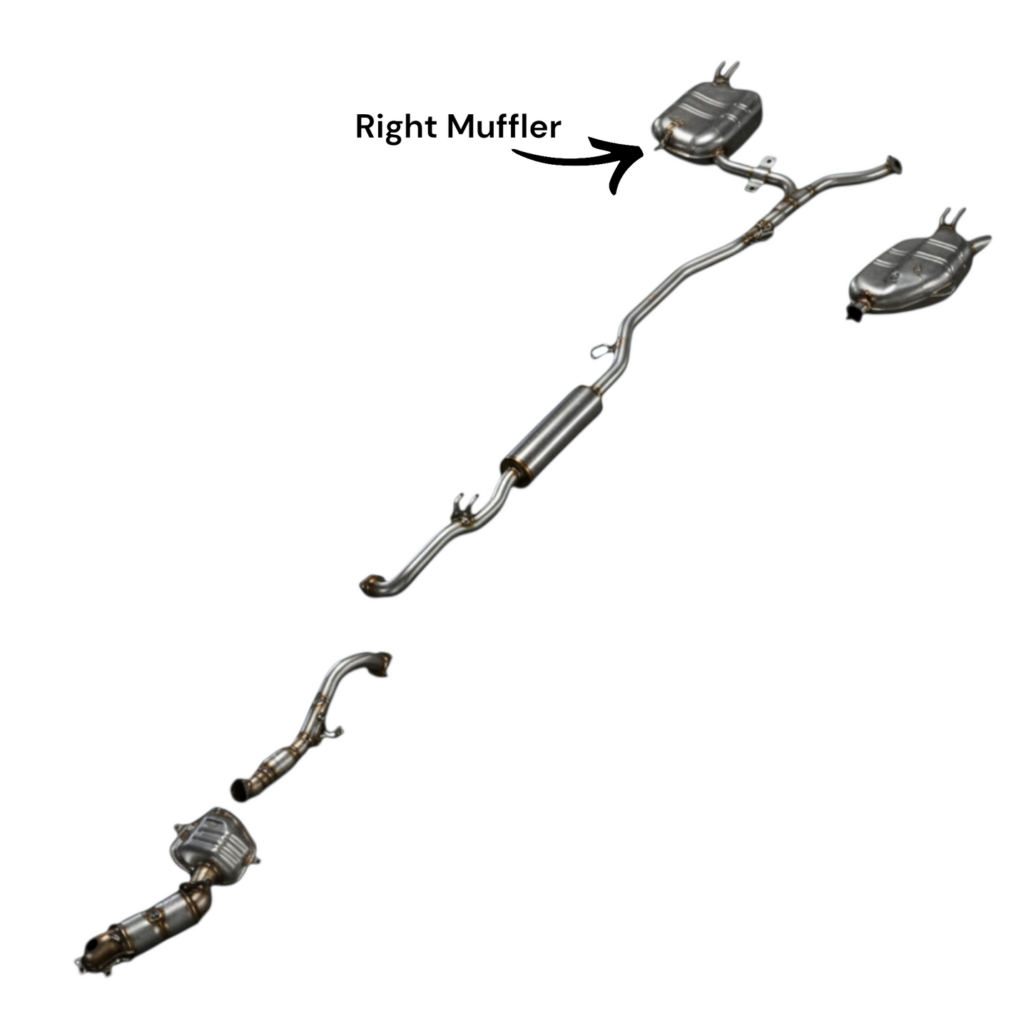 Honda Accord 1.5L (2018-2022) (Turbo) Right Muffler