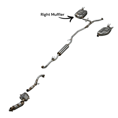 Honda Accord 1.5L (2018-2022) (Turbo) Right Muffler