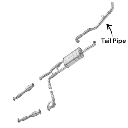Nissan NV2500 5.6L (2012-2021) Tail Pipe