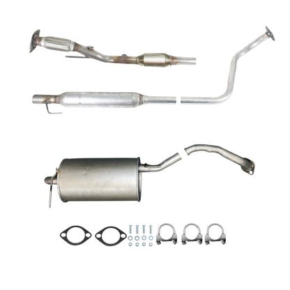 Nissan Kicks 1.6L (2018-2024) Converter with flex and Resonator & Muffler