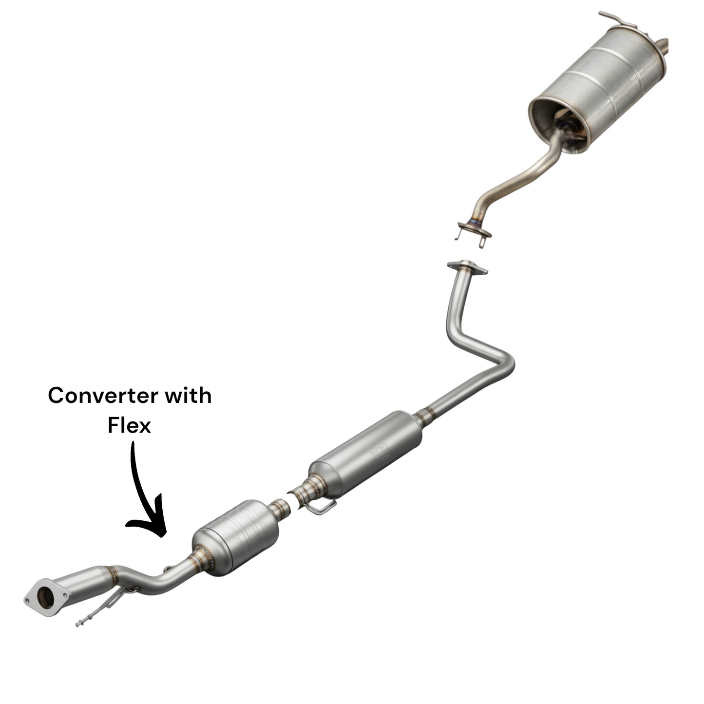 Nissan Kicks 1.6L (2018-2024) Converter with flex