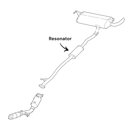 Nissan Rogue Sport 2.0L (2017-2022) Resonator