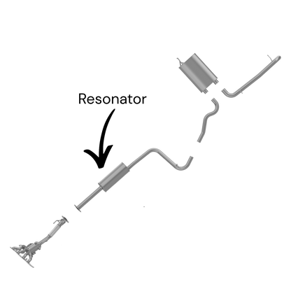 Ford Transit-Connect (2014-2017) 2.5L Resonator