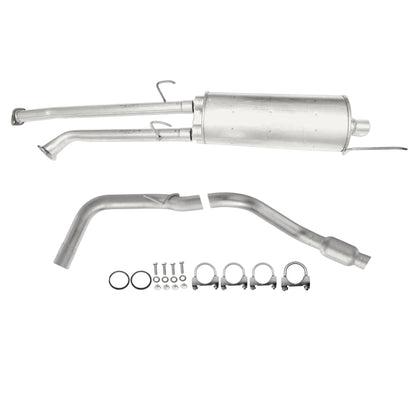 Silencieux avec tubes d'essieu et tuyau d'échappement pour Toyota Tundra à empattement de 164,6 pouces, moteurs 4,6 L (2010-2014) et 5,7 L (2007-2014).