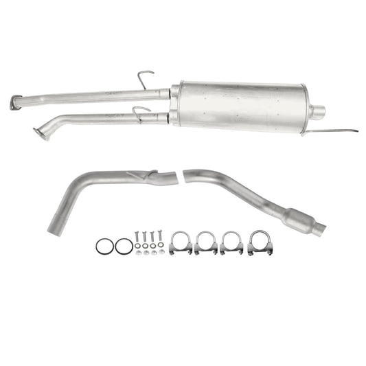 Silencieux avec tubes d'essieu et tuyau d'échappement pour Toyota Tundra à empattement de 164,6 pouces, moteurs 4,6 L (2010-2014) et 5,7 L (2007-2014).