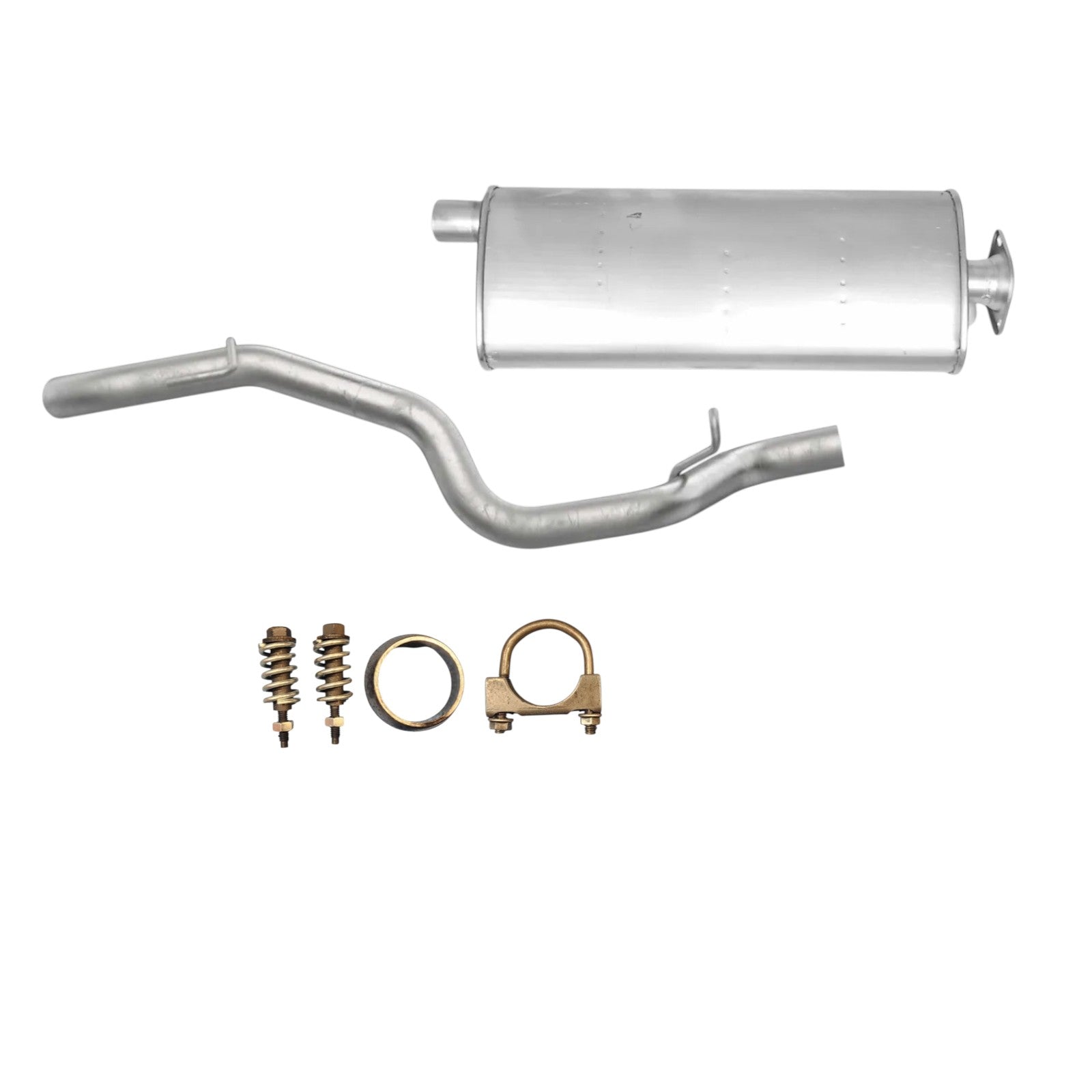 Jeep Liberty 2.4L (2002-2005) Muffler With Tail Pipe.
