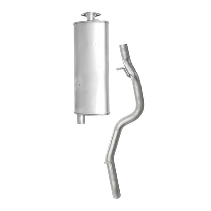 Jeep Liberty 2.4L (2002-2005) Muffler With Tail Pipe.