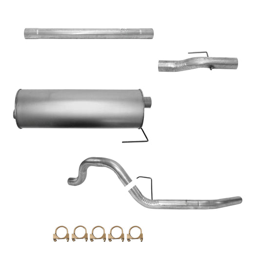 Ford F-150 5.4L (2004-2008) (144.5" Wheelbase) Pipes, Muffler And Tail Pipe