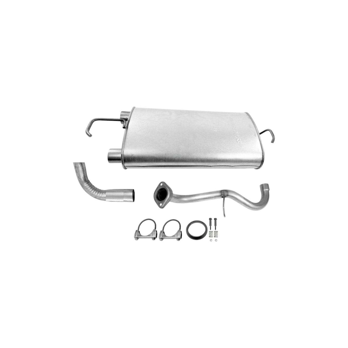 Pontiac Vibe 1.8L (2009-2010) (FWD) Complete Muffler Assembly