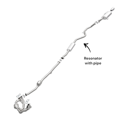Résonateur avec tuyau pour Subaru Legacy 2.5L (2010-2019) (non turbocompressé)