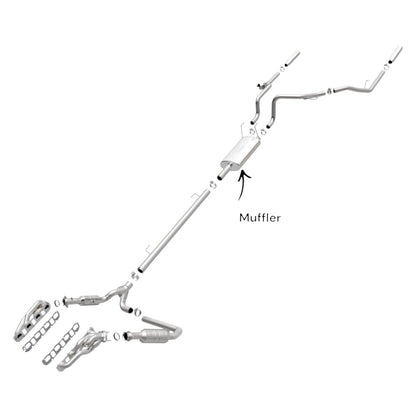 Dodge Ram 1500 5.7L (2009, 2010) Muffler