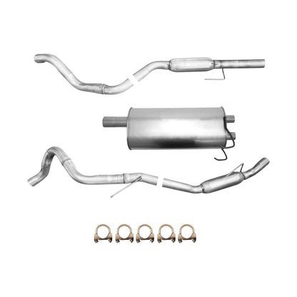 Dodge Ram 1500 5.7L (2009, 2010) Muffler with Right & Left Tail Pipes