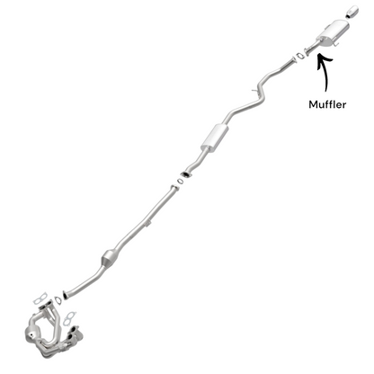 Silencieux pour Subaru Legacy 2.5L (2010-2019) (non turbocompressé)