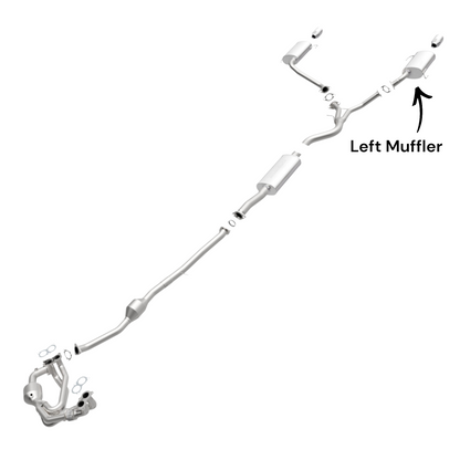 Subaru Forester 2.5L (2009-2012) (DOHC) (Turbo) (Sedan) Left Muffler