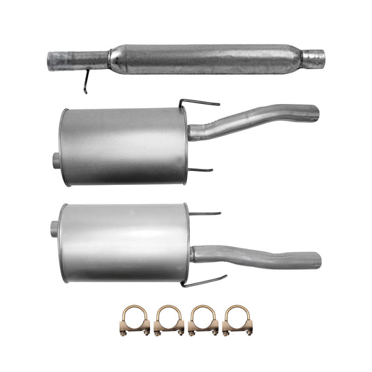 Chevrolet Impala Limited 3.6L (2014-2016) (Except PZEV) Resonator And Right & Left Side Mufflers