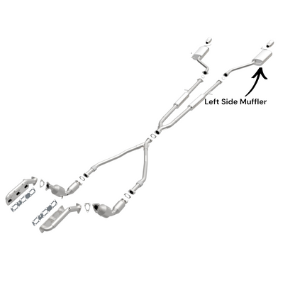 Infiniti M35 3.5L (2006-2010) Left Side Muffler