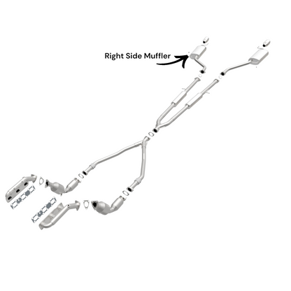 Infiniti M35 (2006-2010) 3.5L Right Side Muffler 