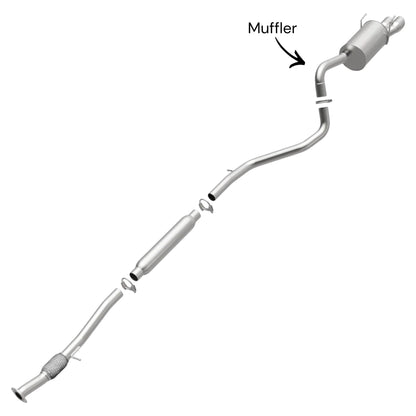 Fiat 500 1.4L (2012-2017) Muffler