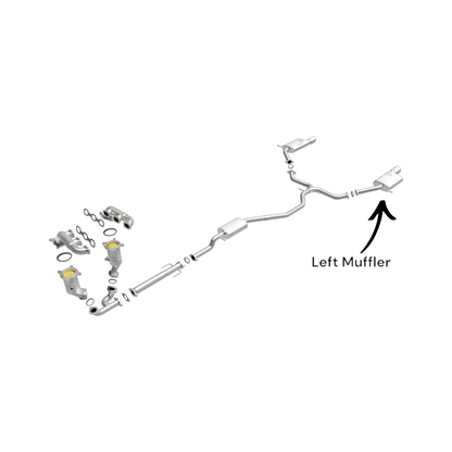 Mazda CX-9 3.7L (2008-2015) Left-Side Muffler