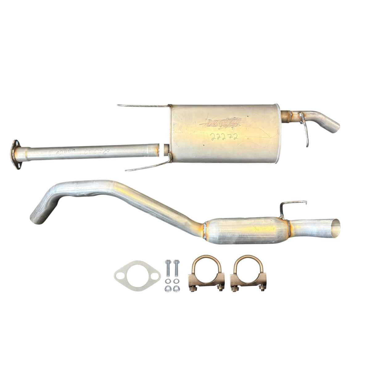 Toyota Highlander 3.5L (2014-2016) (Gas) Muffler And Resonator.