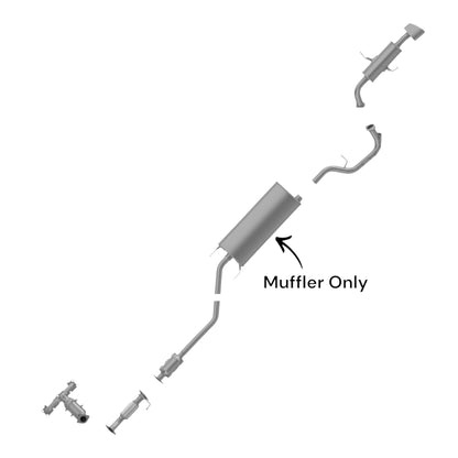Kia Sorento 3.3L (2014-2015) Muffler Only