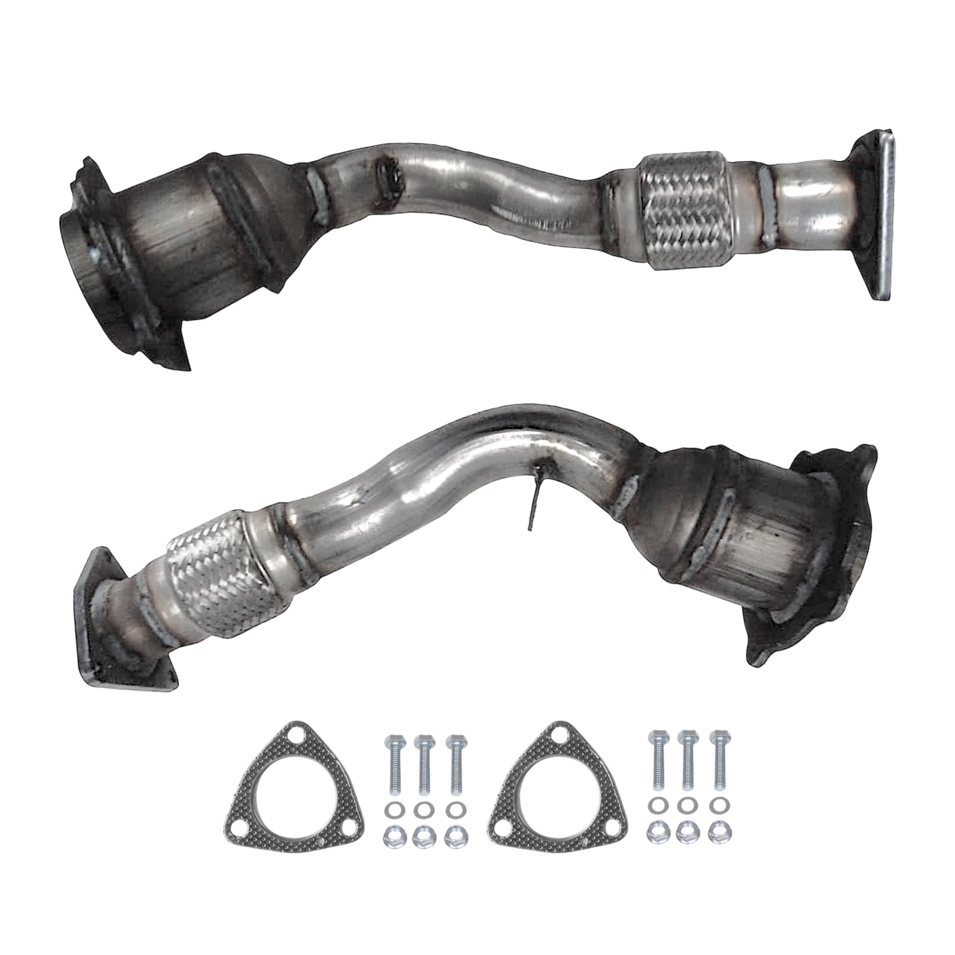 Porsche Cayenne 4.8L (2008-2010) (Non-Turbo) Front Left & Front Right Catalytic Converters