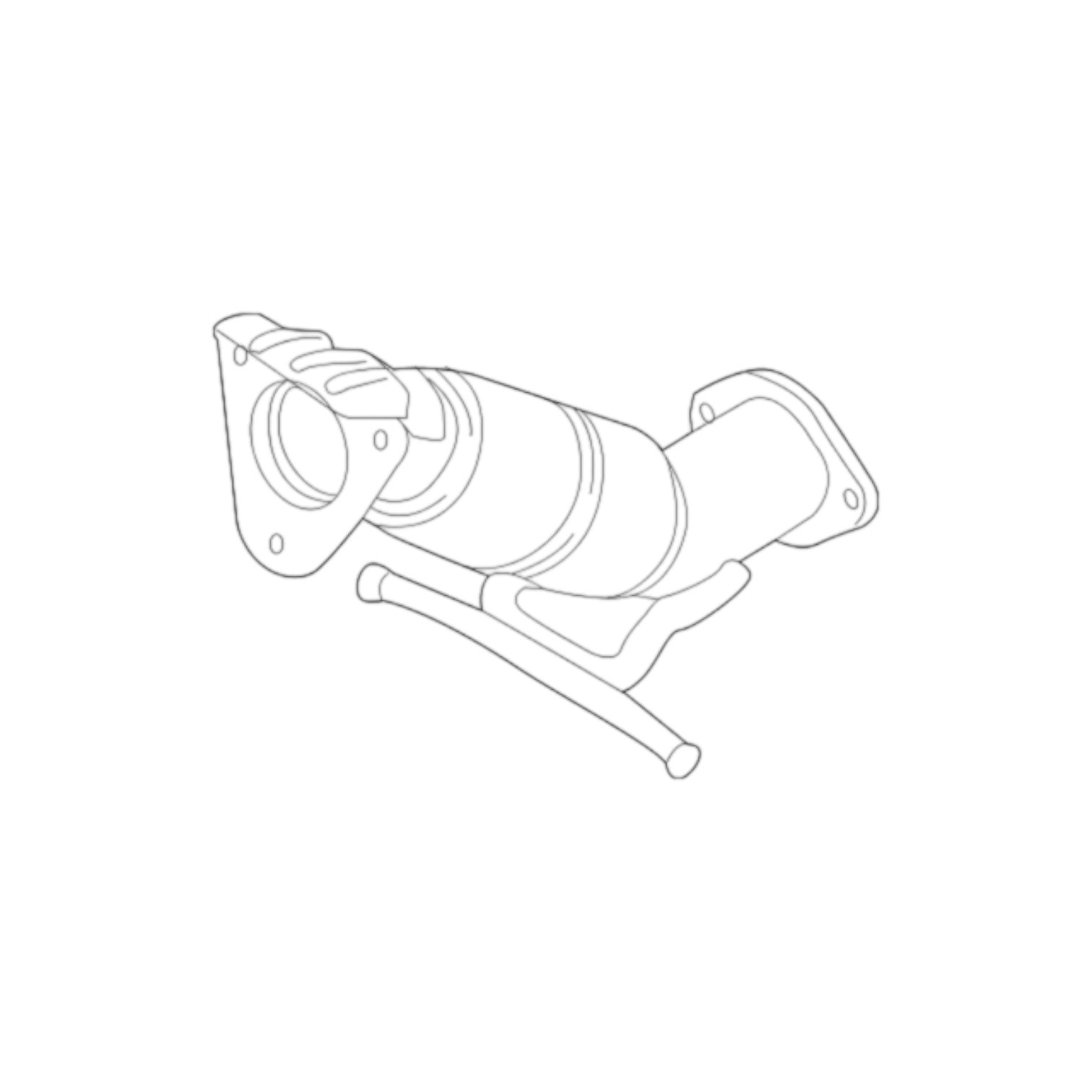 Volvo V90 Cross Country 2.0L (2017-2021) Front Flex Pipe