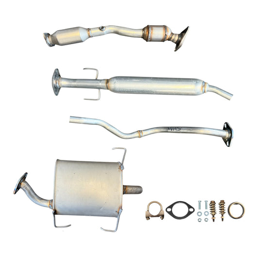 Convertisseur catalytique, résonateur et silencieux pour Nissan Cube 2009-2014 1.8L
