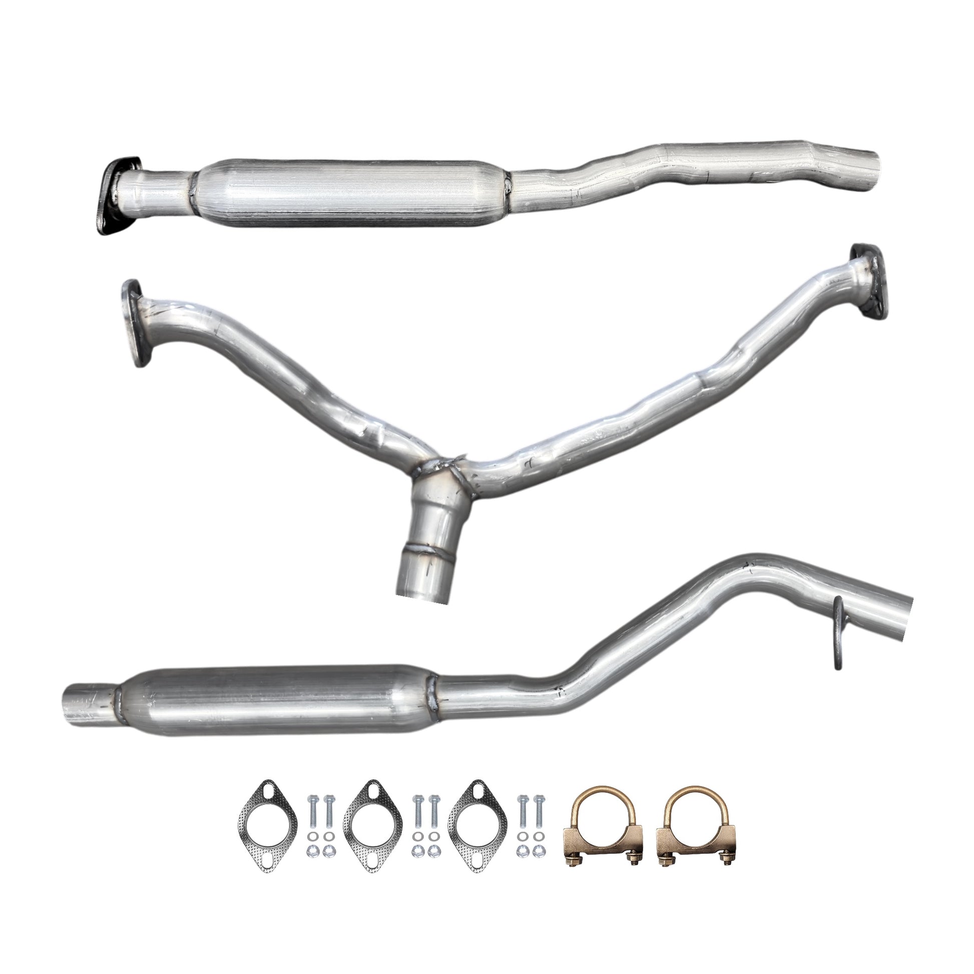 Subaru Ascent 2.4L (2019-2025) (AWD) Front & Rear Resonator With Y-Pipe