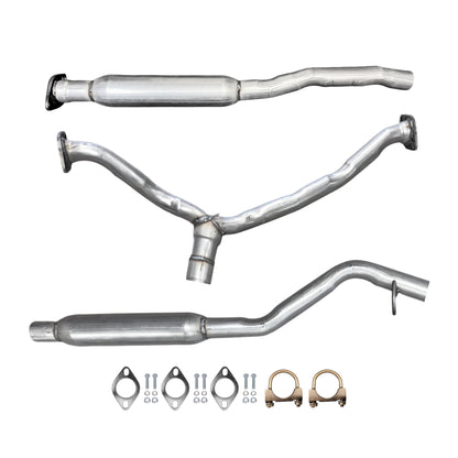 Subaru Ascent 2.4L (2019-2025) (AWD) Front & Rear Resonator With Y-Pipe
