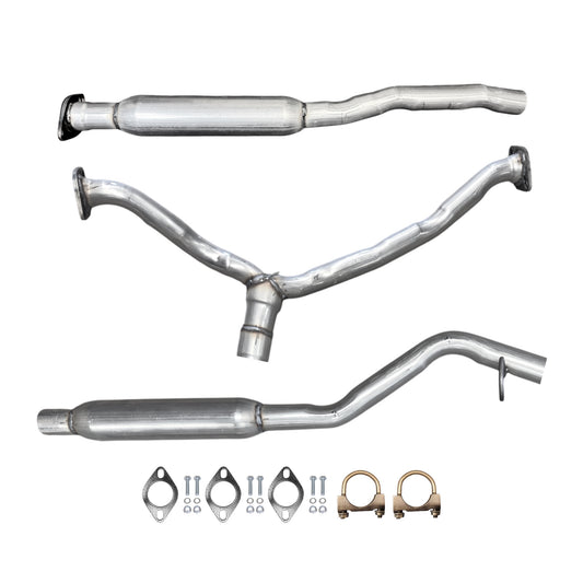 Subaru Ascent 2.4L (2019-2025) (AWD) Front & Rear Resonator With Y-Pipe