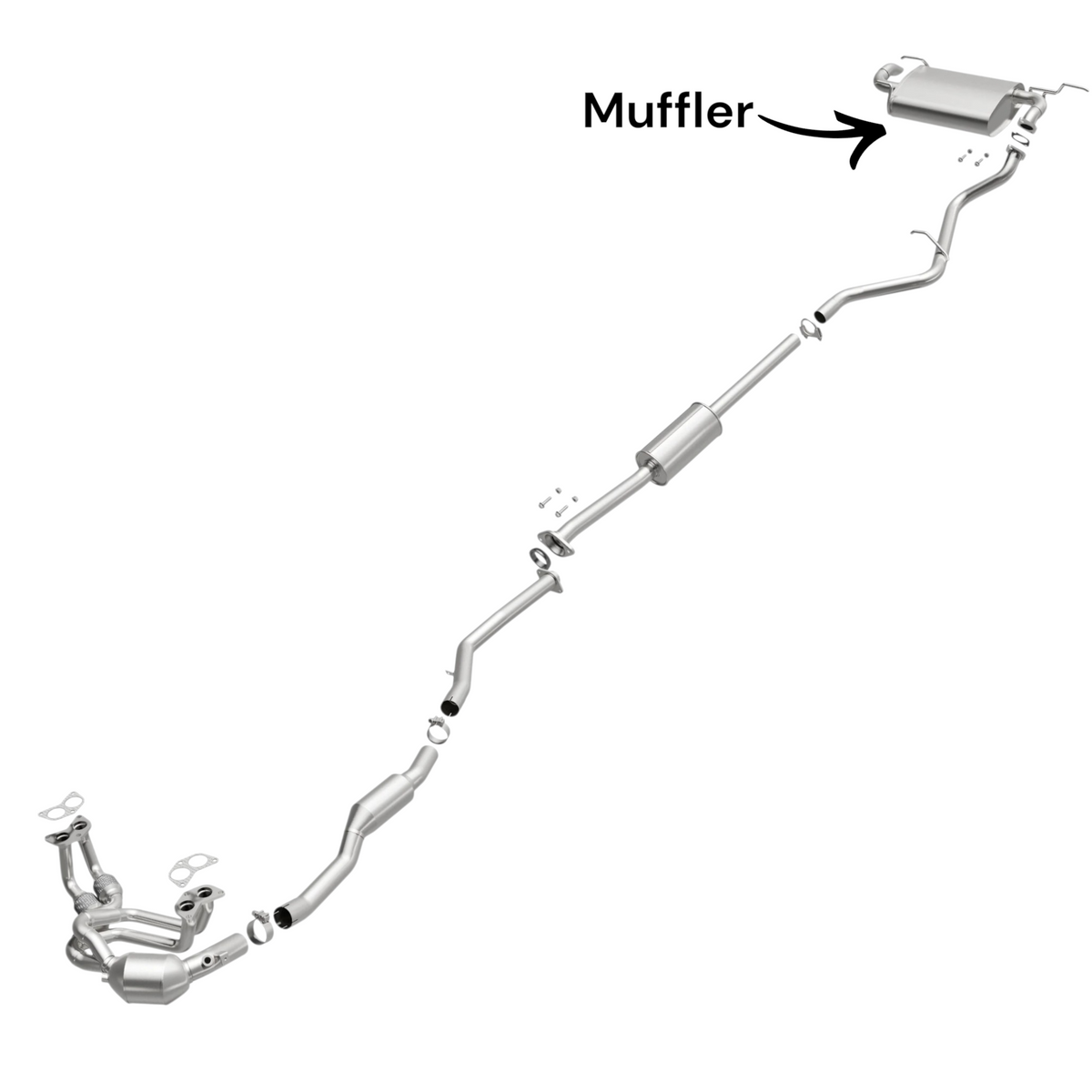 Subaru Impreza 2.0L (2017-2023) (Hatchback) Muffler