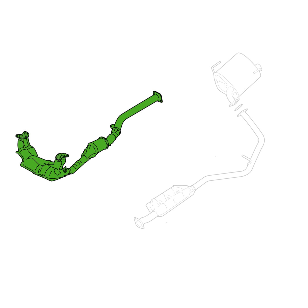 Subaru Crosstrek 2.5L (2021-2023) Manifold Converter
