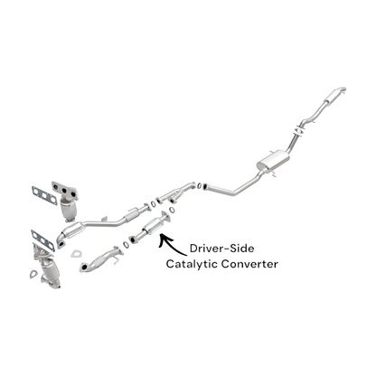 Mazda MPV 3.0L (2002-2006) Driver-Side Main Catalytic Converter
