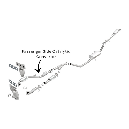 Mazda MPV 3.0L (2002-2006) Passenger-Side Catalytic Converter With Flex Pipe