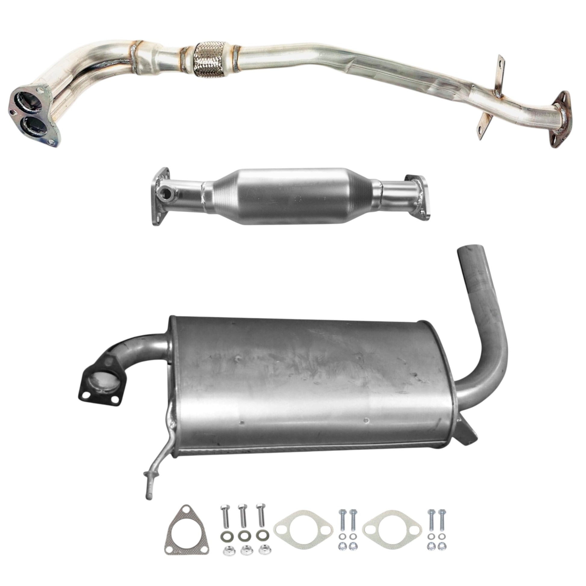 Mitsubishi Outlander 2.4L (2003-2006) (AWD) Flex Y-Pipe, Catalytic Converter and Muffler