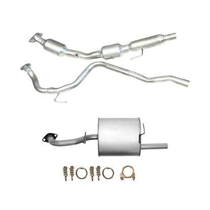 Toyota Yaris 1.5L (2006-2011) (Hatchback) Catalytic Converter with Resonator and Rear Muffler
