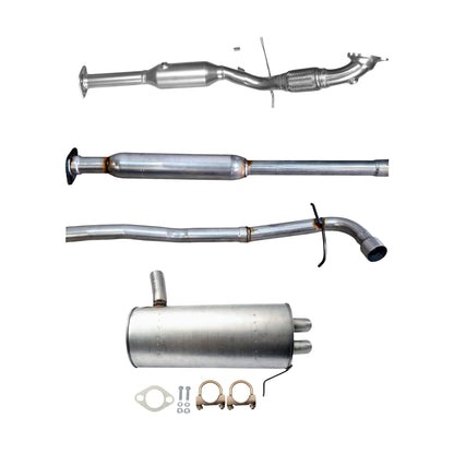 Volvo XC90 2.5L (2003-2006) (FWD) ( Turbo) Flex pipe with Converter, Resonator and Muffler