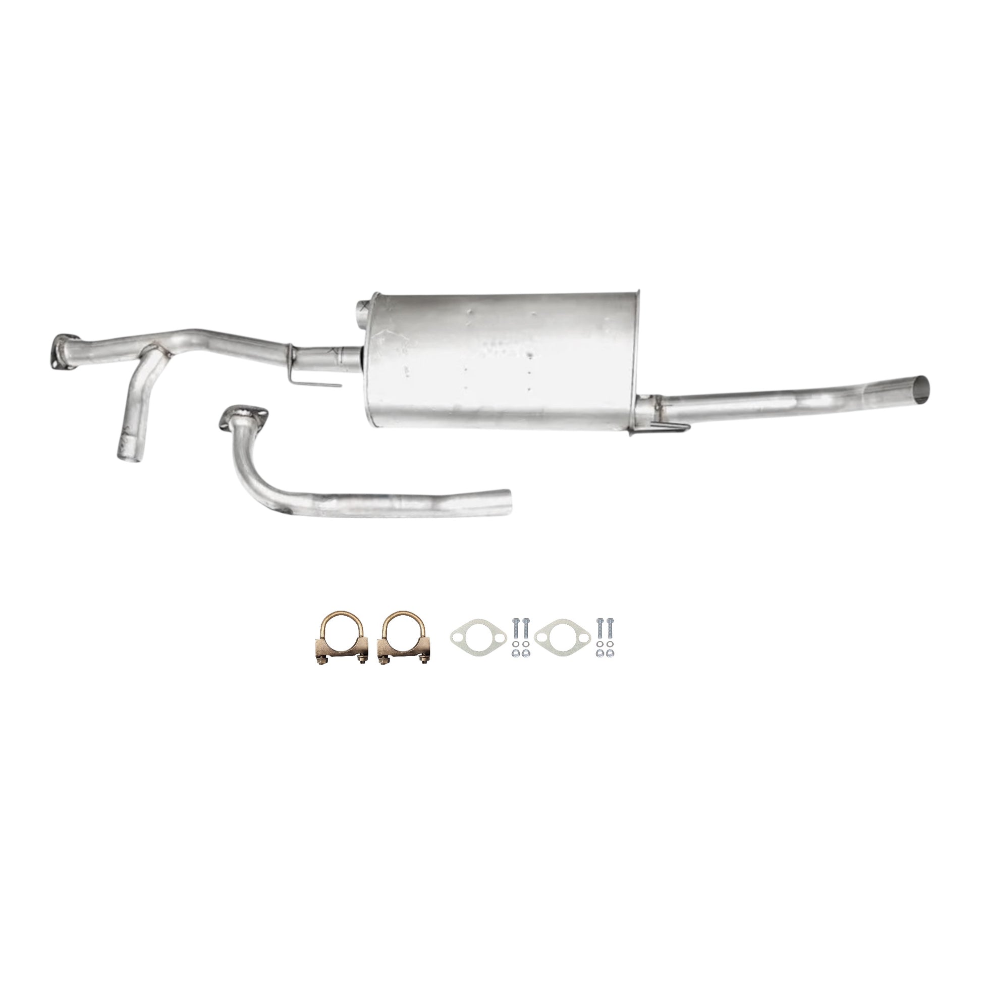 Nissan Frontier 4.0L (2007-2019) (139.9inch Wheelbase) Muffler with Pipe