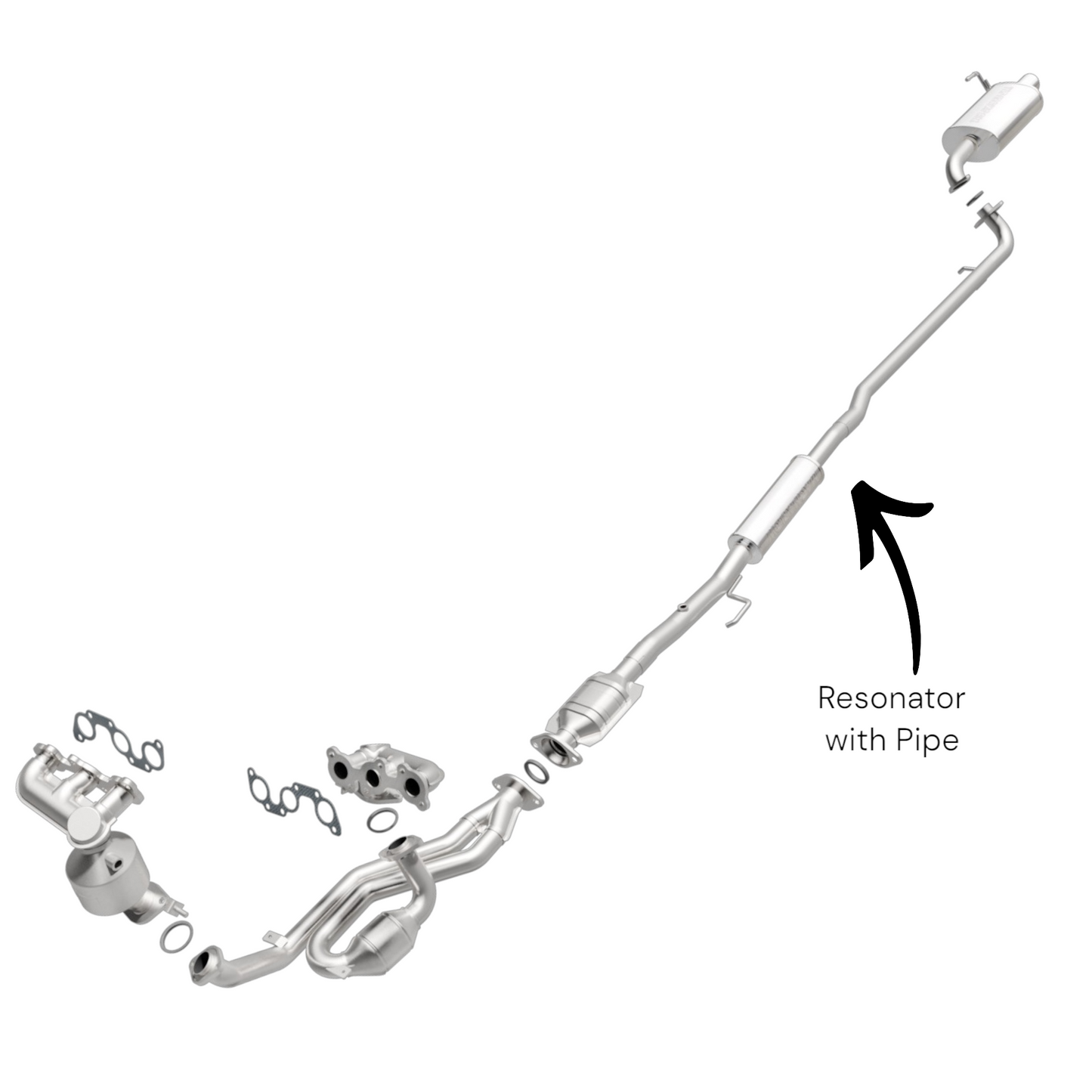 Tuyau de résonateur pour Lexus ES300 3.0L 1997-1998 